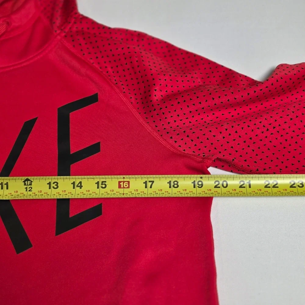 Nike‎ Hoodie Bundle Boys M/L Red Blue Dri-FIT Pullover Sweatshirt 2pk